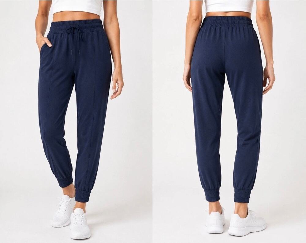 ZYIA Active Women’s Perfection Jogger Pants Navy Size XL Active Athleisure Gym